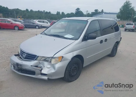 2002 Honda Odyssey Lx from USA, damaged, VIN 2HKRL18502H583003